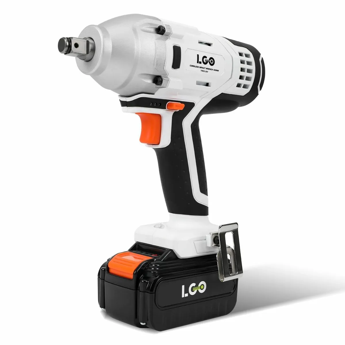 20V Cordless Impact Wrench 1/2 Inch Max 370Ft-lbs( - Image 1