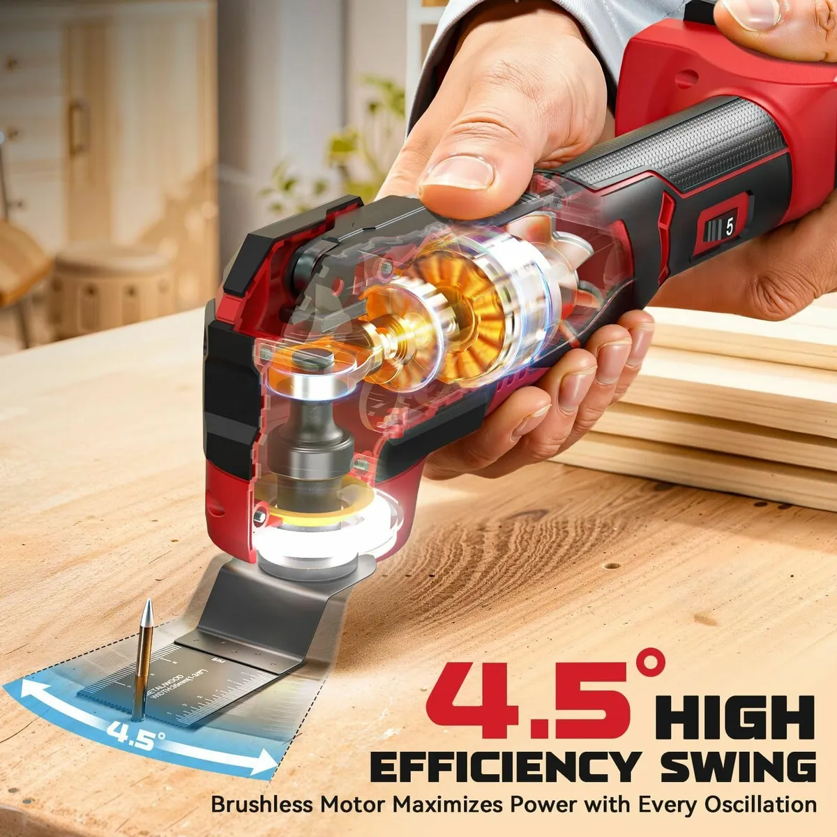 Brushless Oscillating Multi-Tool – Compatible - Image 4