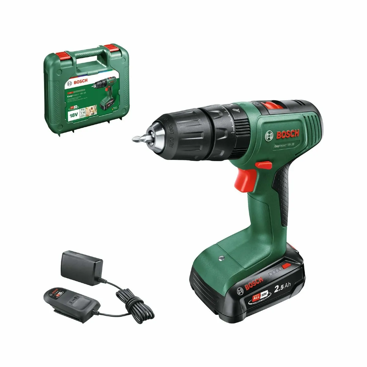 Cordless Combi Drill EasyImpact 18V-38 (1x - Image 1