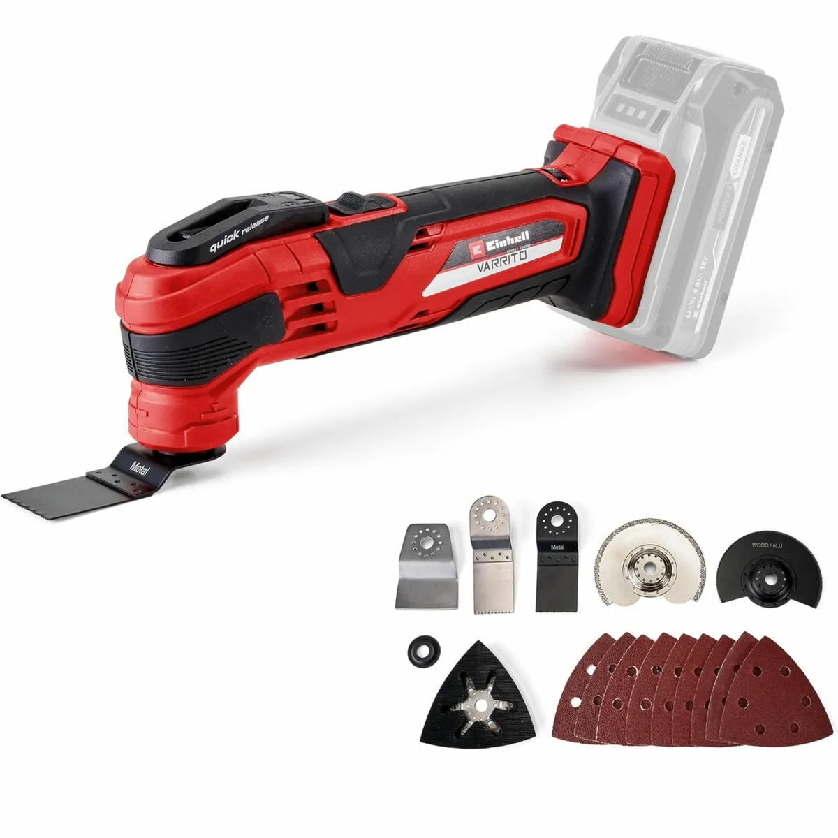 18V Cordless Multi Tool with Accessories Power - Image 1