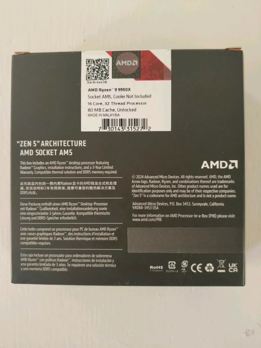 Ryzen 9 9950X CPU - Image 2