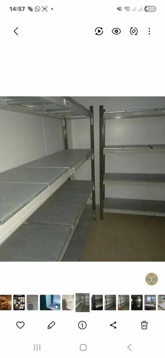 Racking. Galvanised Pan Racking - Image 1