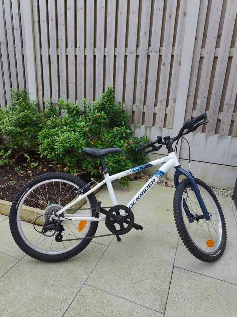 Kids Bike Rockrider 20" almost brand new ( with side stand) - Image 1