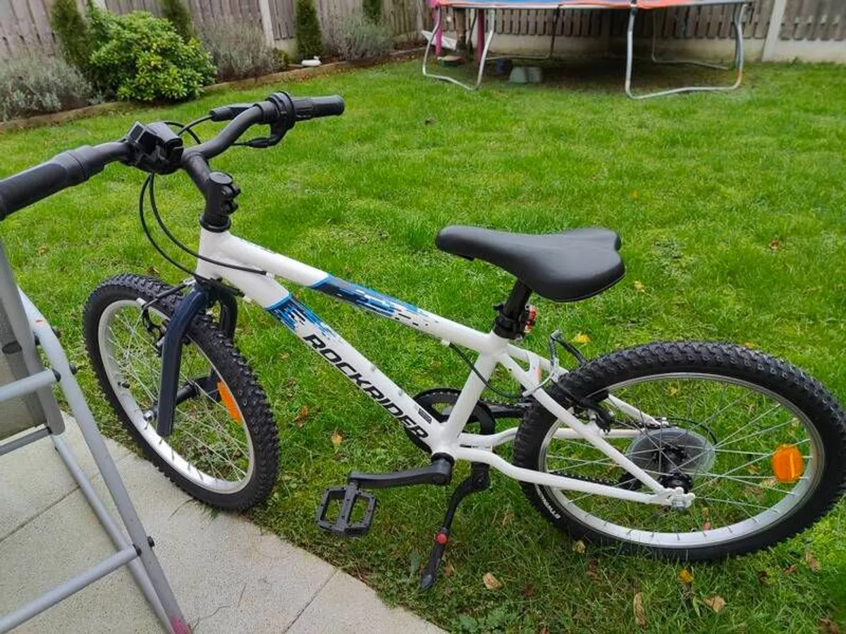 Kids Bike Rockrider 20" almost brand new ( with side stand) - Image 2