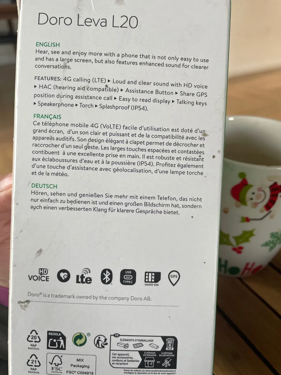 Phone-Doro Leva L20 - Image 3