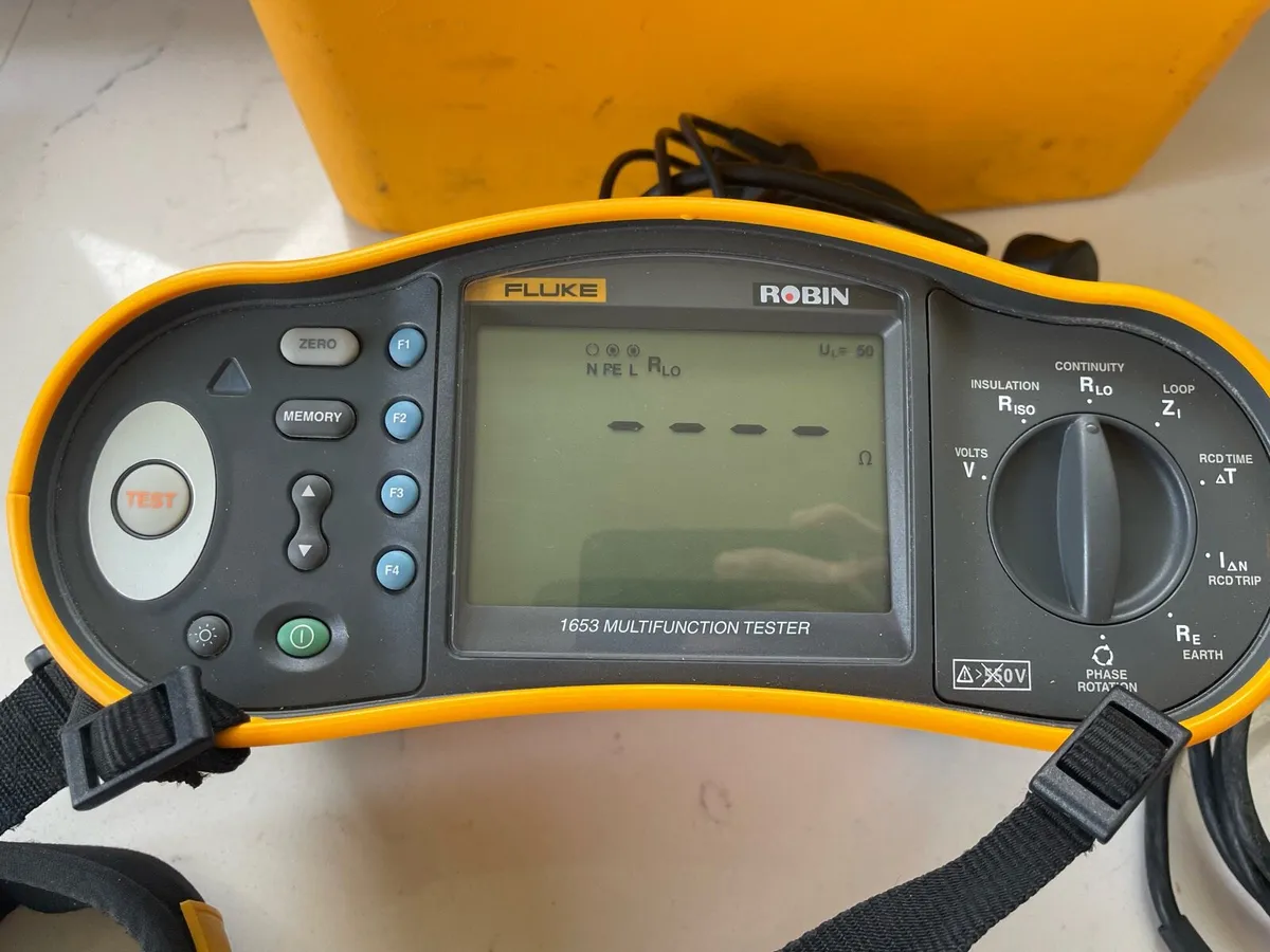 Fluke 1654 multifunction tester - Image 3