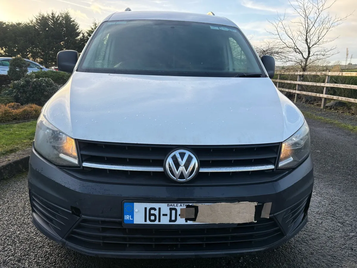 2016 VW Caddy Van 2.0 TDI Auto Doe 02/26,Tax 05/26 - Image 1