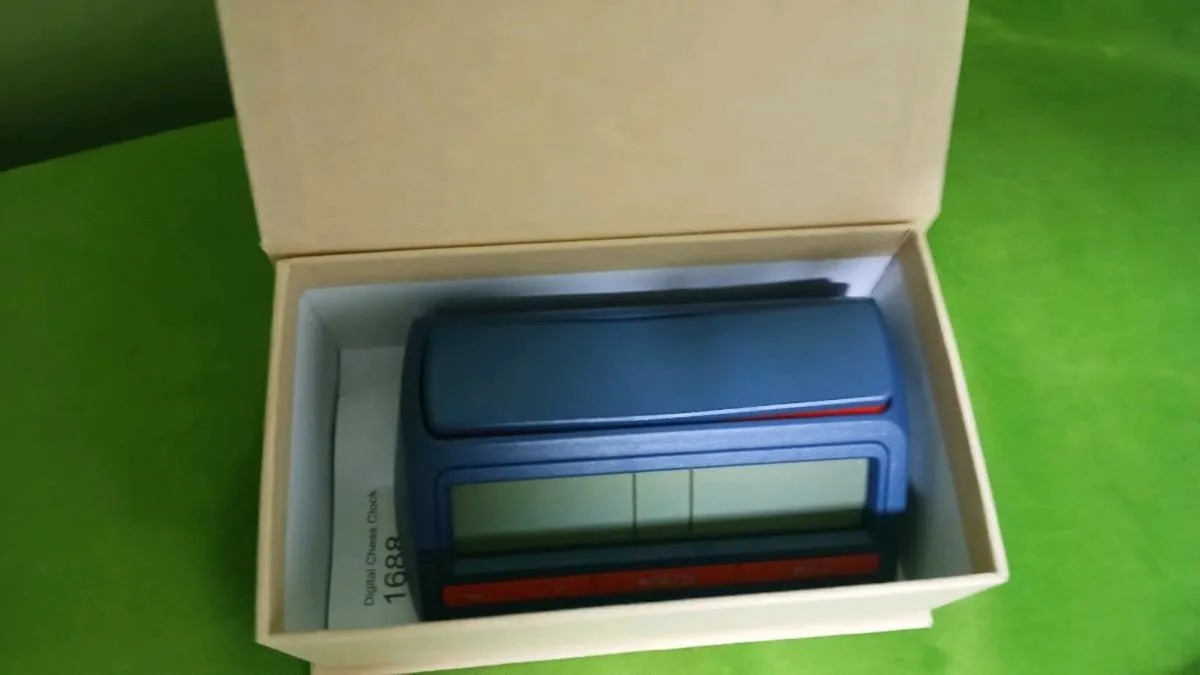 Chess clock unused - Image 2