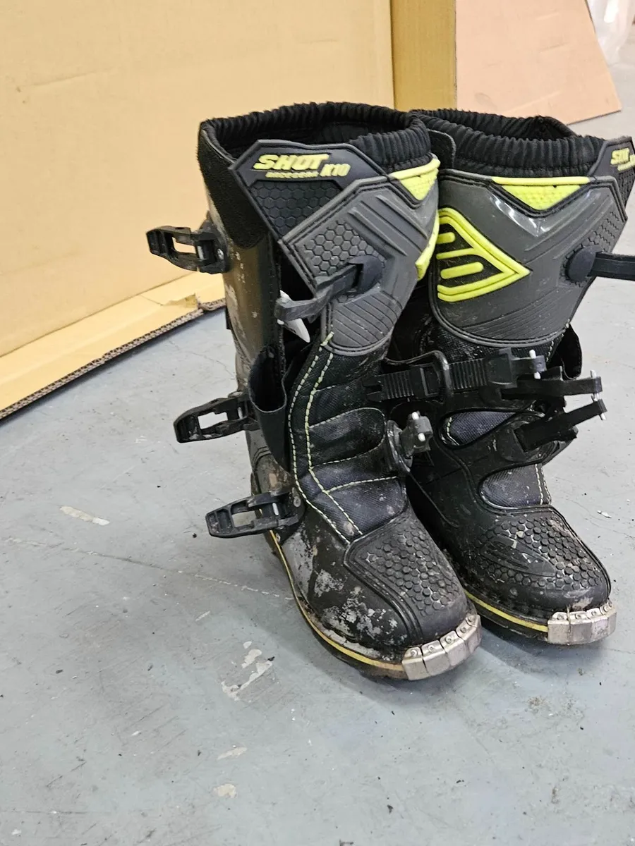 Kids motorbike Boots - Image 4