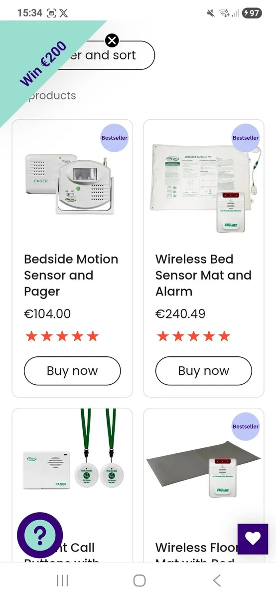 Wireless bed sensor and alarm - Image 2