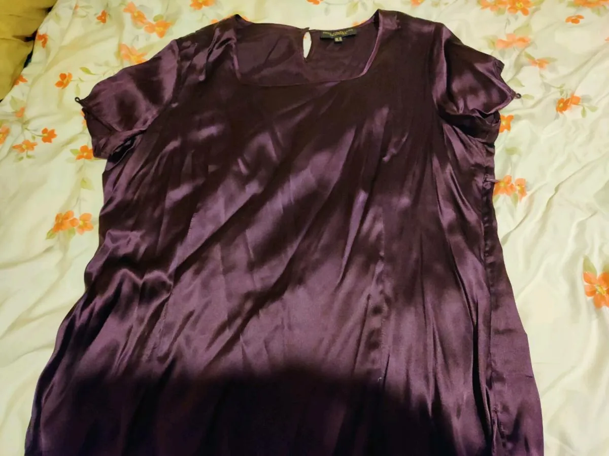 PAUL COSTELLO, Real Designer New Soft Satin Blouse - Image 3