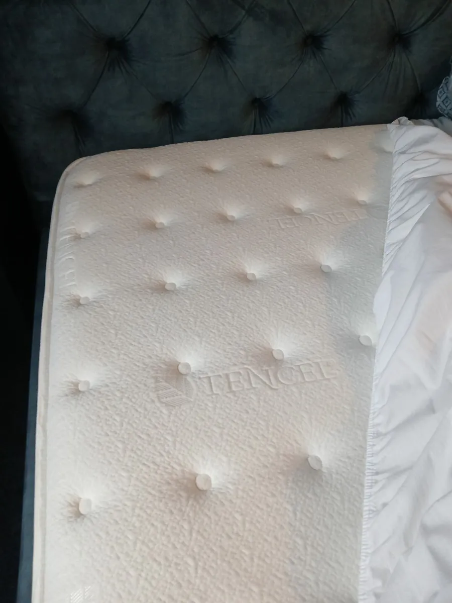 King Size Bed & Mattress For Sale - Image 3