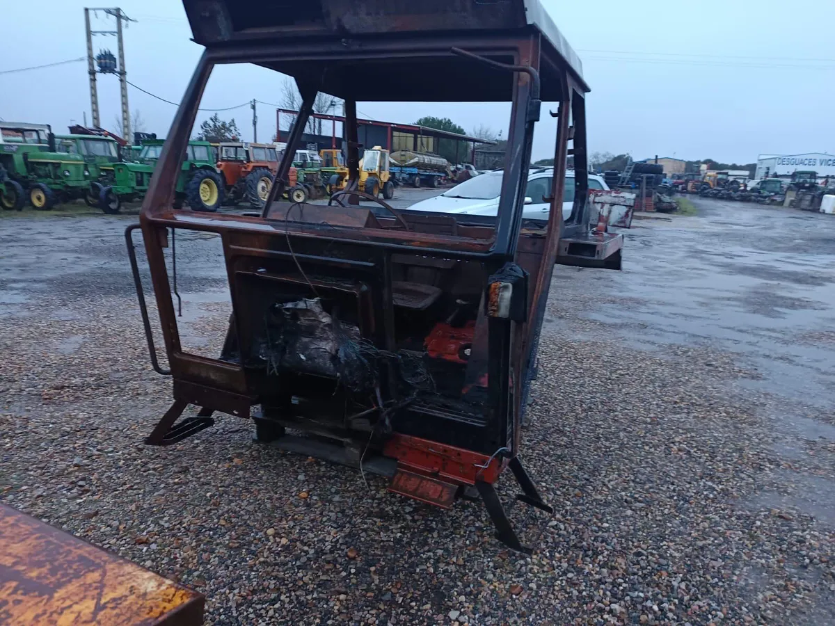 Fire Damaged Fiat Super Comfort Cab - Image 3