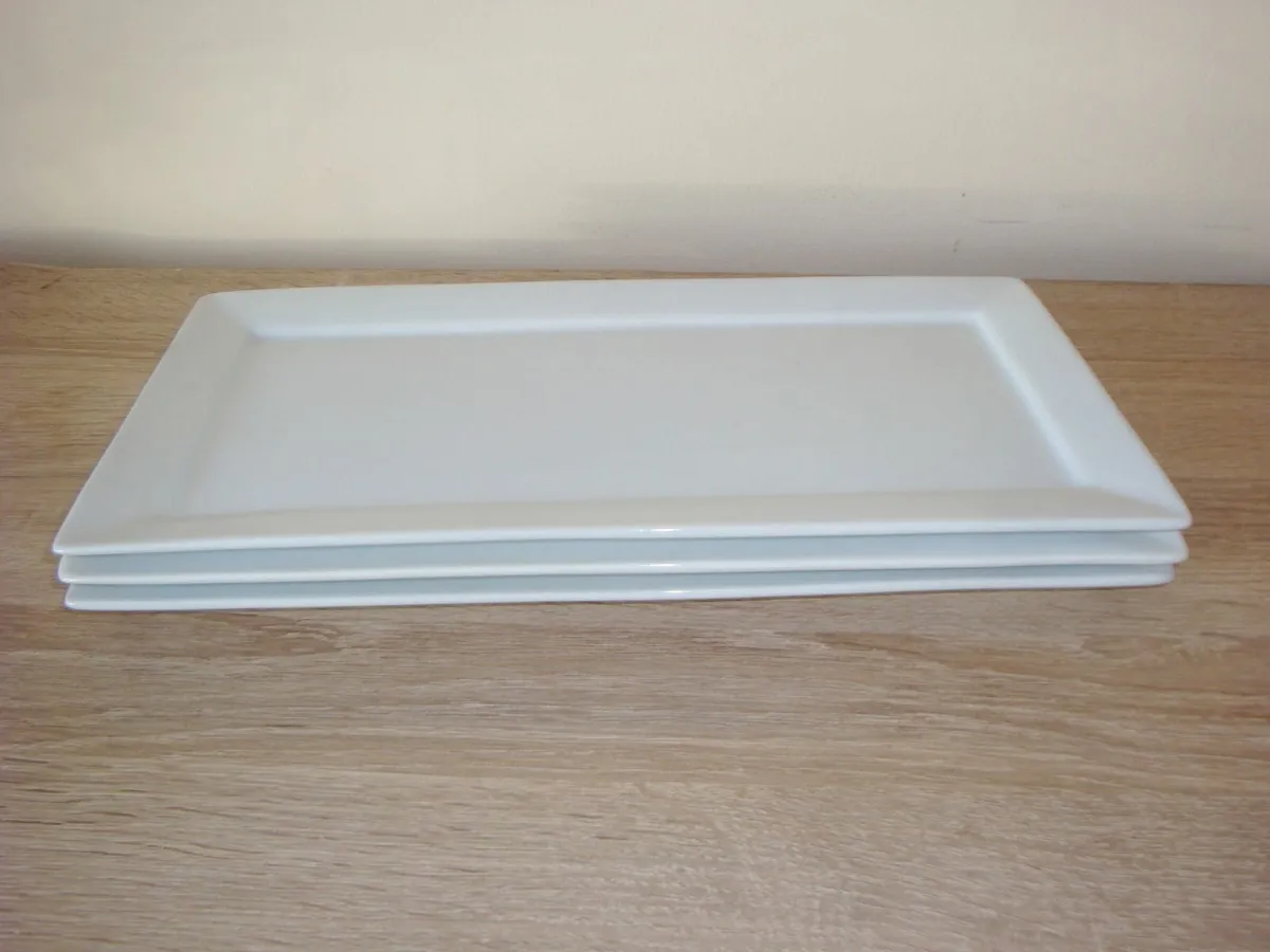 3 long plates platter serveware - Image 2