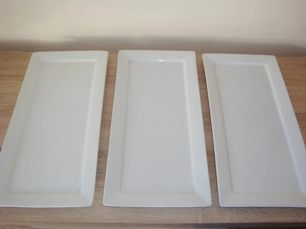 3 long plates platter serveware - Image 1