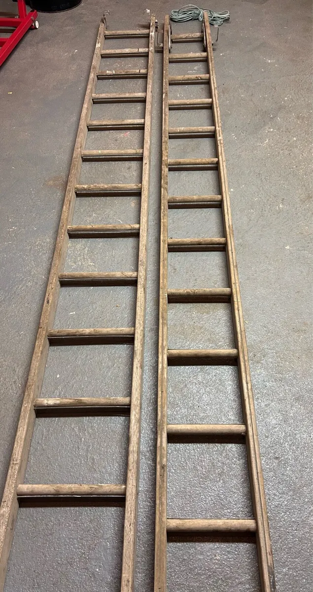 Extension Ladder Double 5m / 16ft x 2 - Image 3