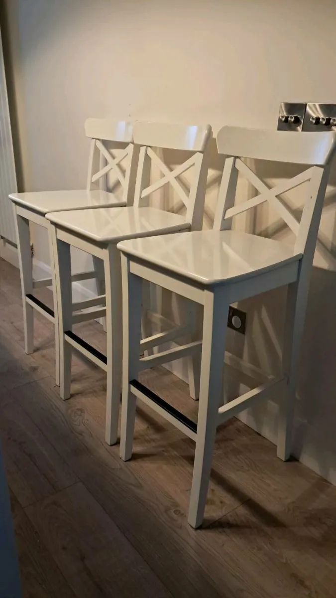 Kitchen Stools x 3 - Image 1