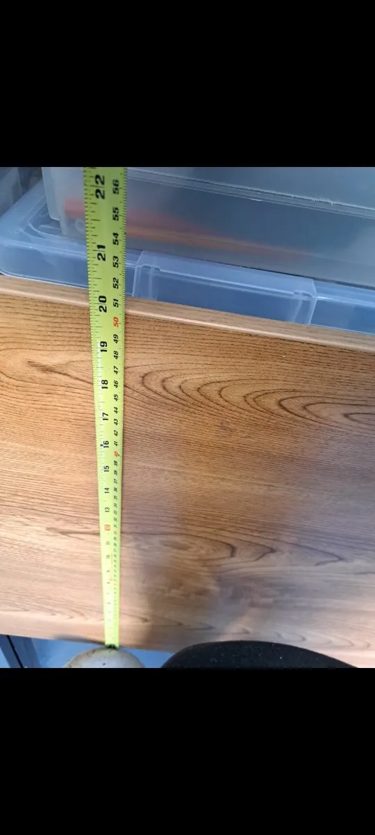 Foldaway desk table very sturdy/ solid - Image 4