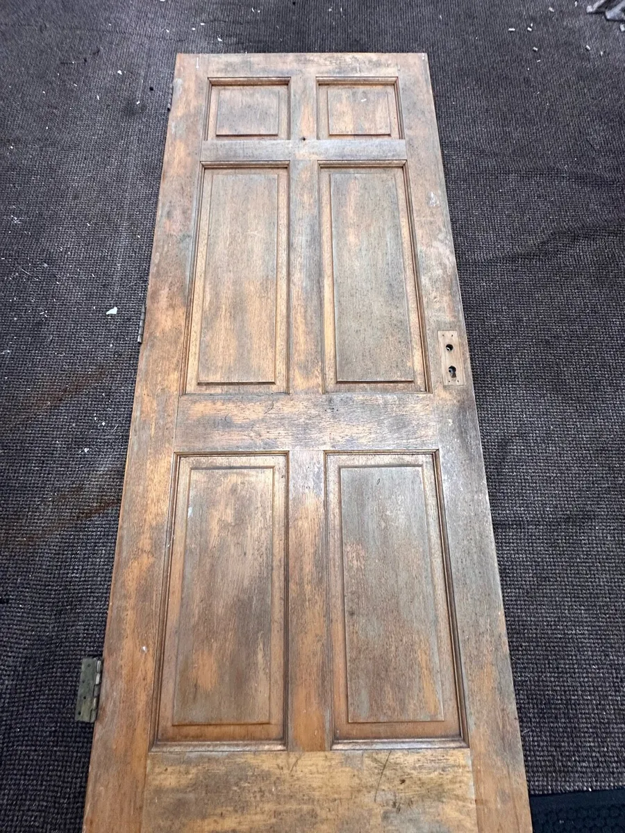 Free to take away pine glass doors - Image 2