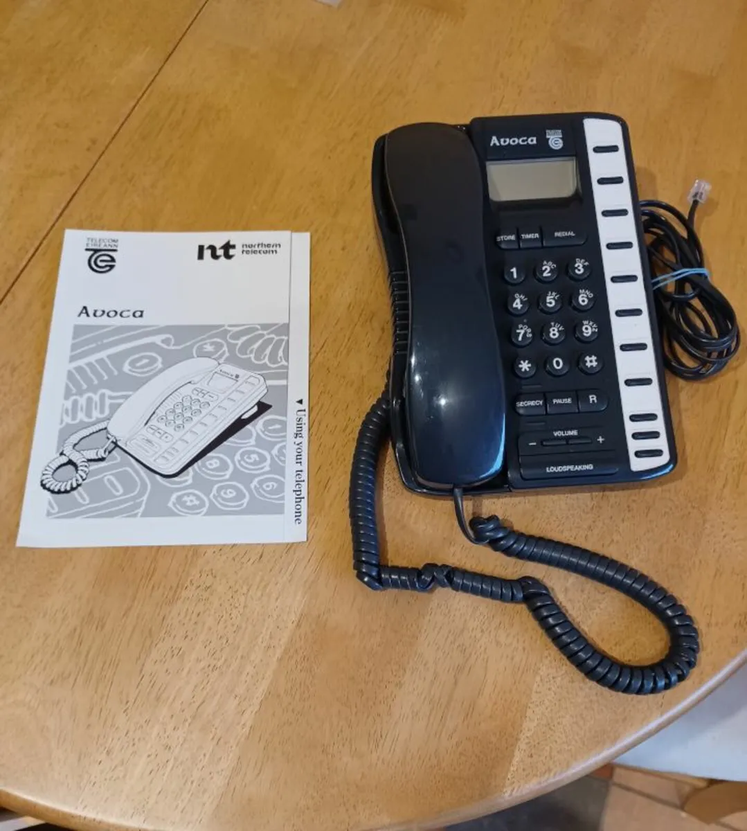 Telecom Eireann Avoca Hands Free Telephone set.