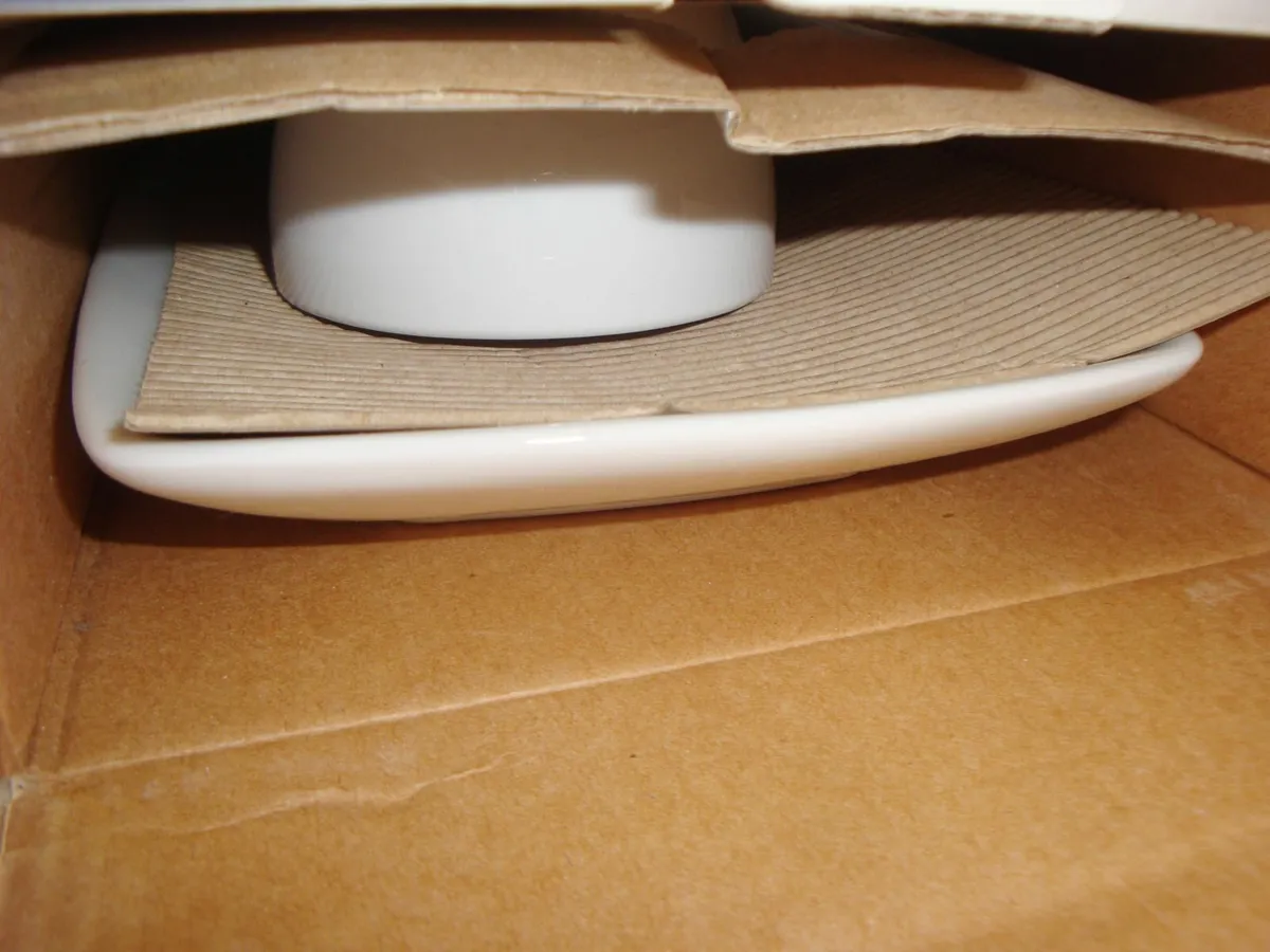 Rectangular dish plate with 3 bowls serveware - NE - Image 3