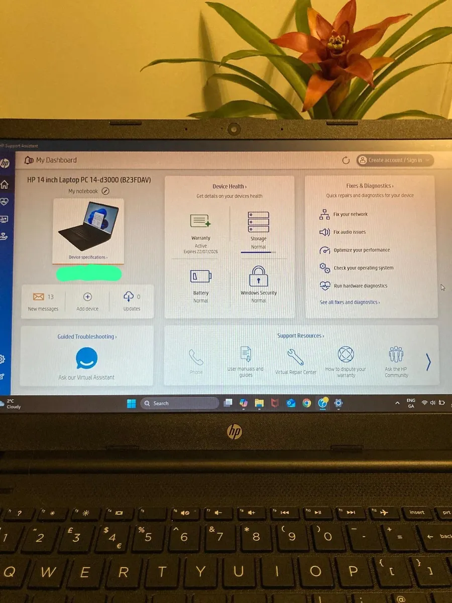 HP laptop (basic) - Image 3