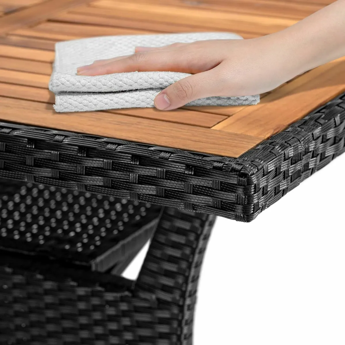 Garden Dining Table 8 person Outdoor Patio Table - Image 2