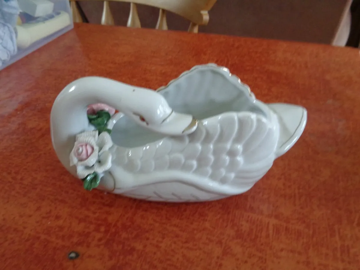Ceramic Swan for Sale - Image 1