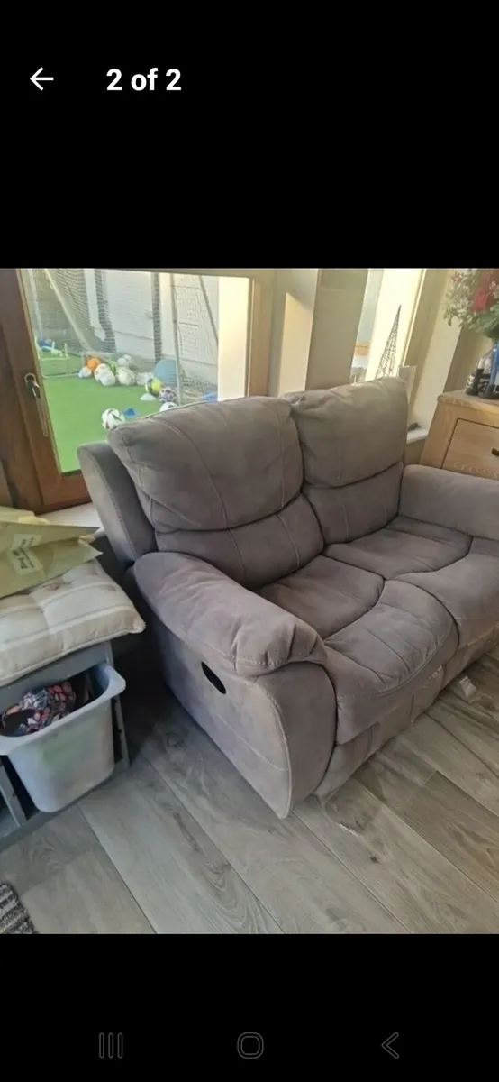 2 seater recliner couch - Image 2