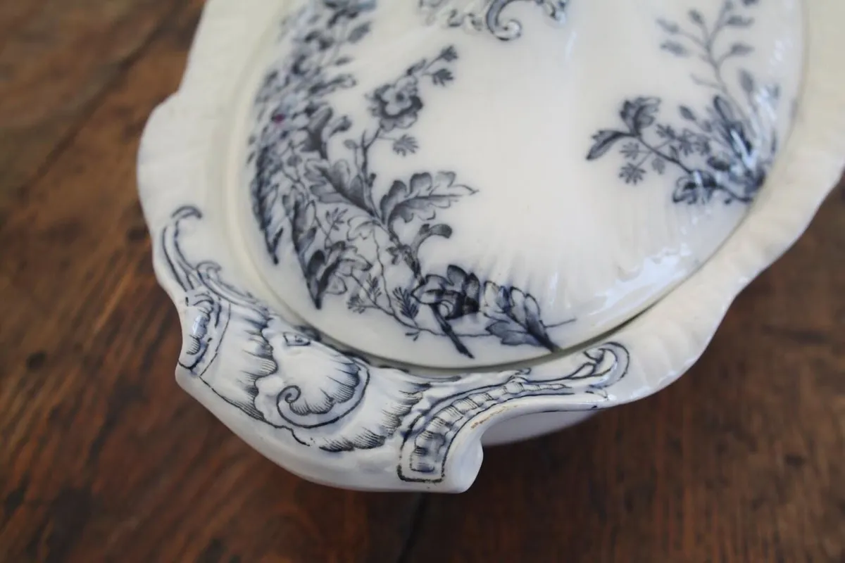 Antique China Tureen - Image 2