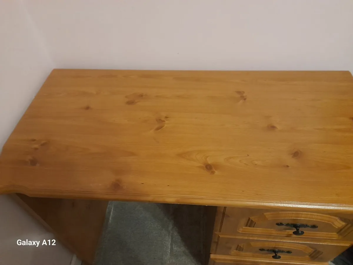 Pine Dressing table/Desk - Image 2