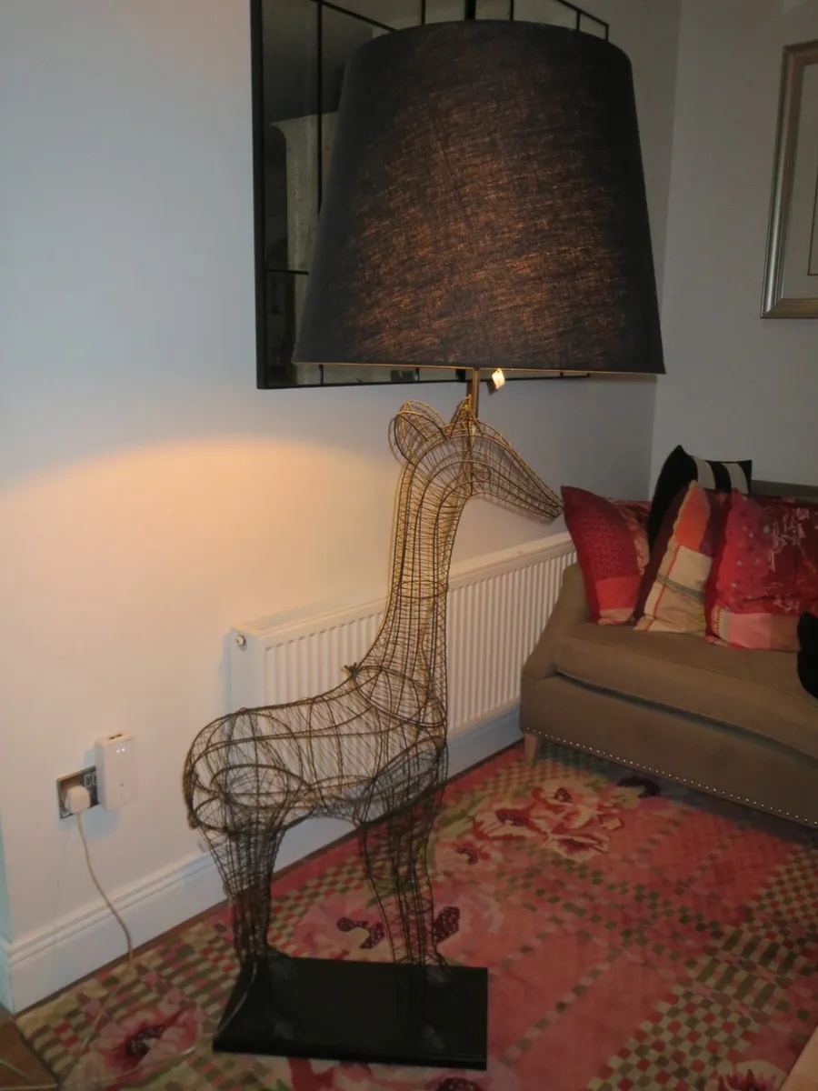 Giraffe Floor lamp Pottery Barn - Image 1