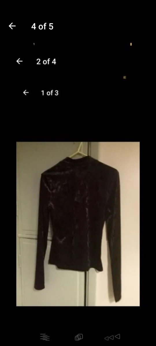 Ladies new top and skirt size 8_10 h&m - Image 1