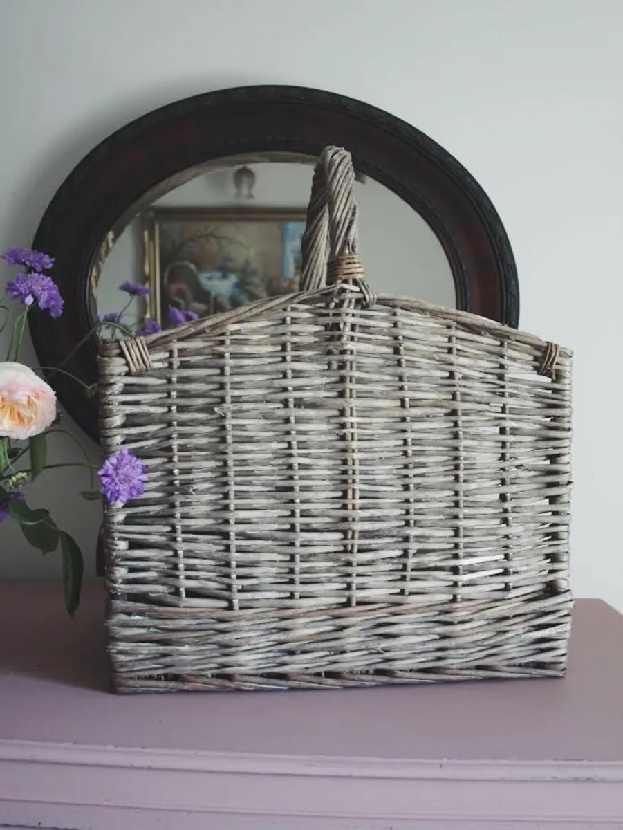 Wicker Log Basket - Image 1