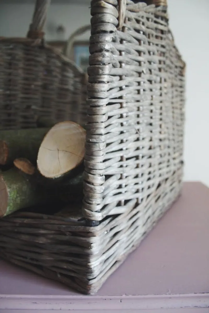 Wicker Log Basket - Image 2