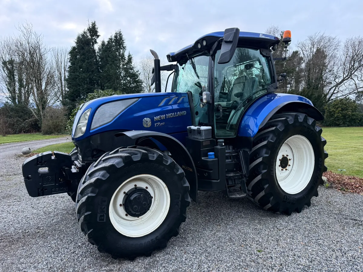 2018 New Holland T7.210 P/C 50k BluePower €64950 - Image 3