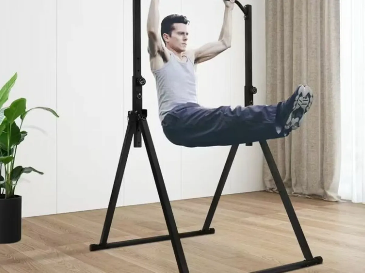 Pull-Up Bar Heavy Duty 200kg Capacity Adjustable G - Image 1