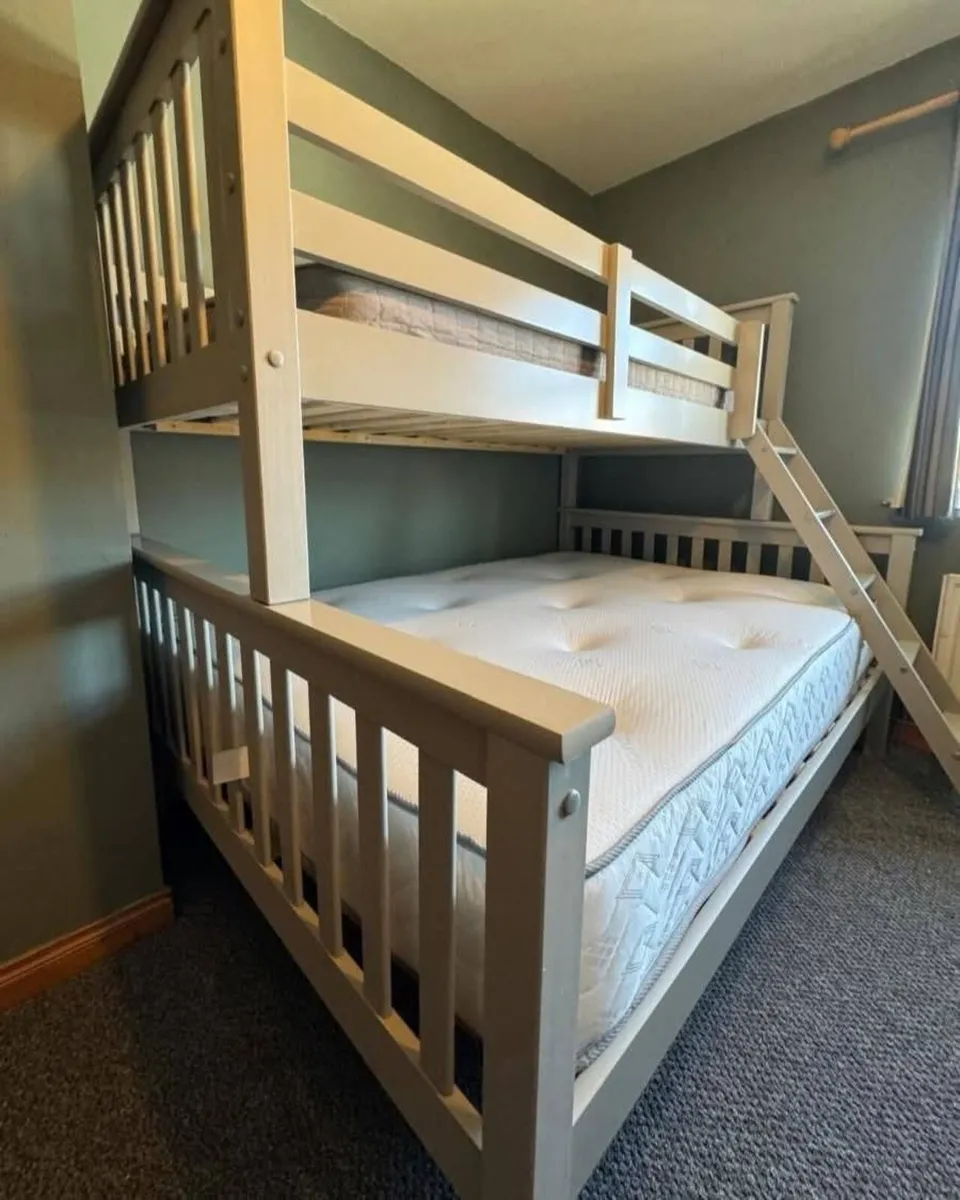 Triple Bunk beds  4ft6double bunk bed for sale in - Image 2