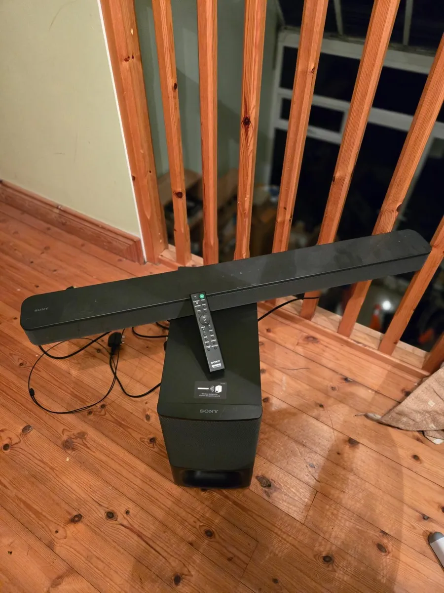 Sony Active Speaker and Subwoofer - Image 1