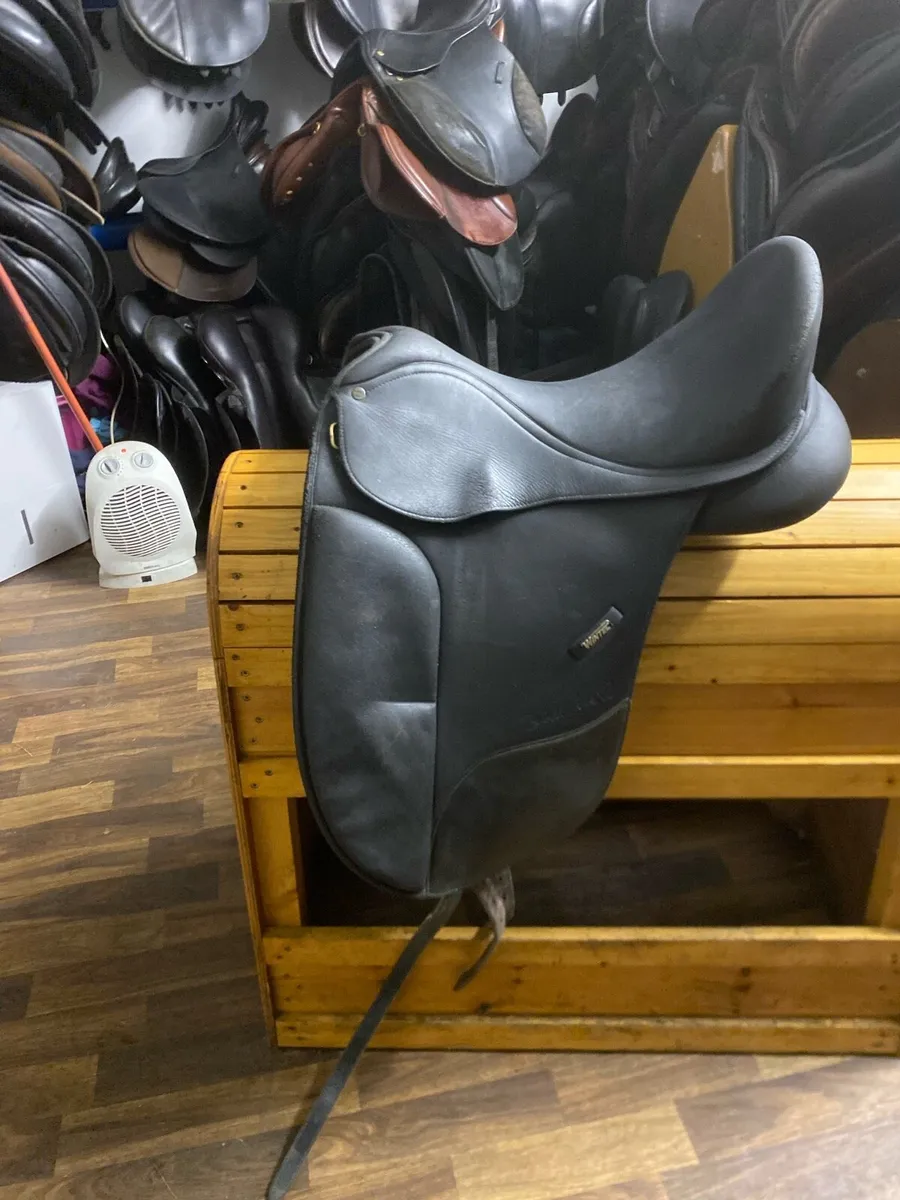 17” Wintec Isabelle werth dressage  saddle - Image 1