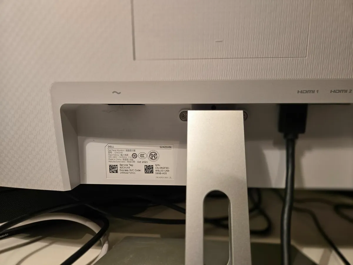 Dell 24" Monitor - Image 4