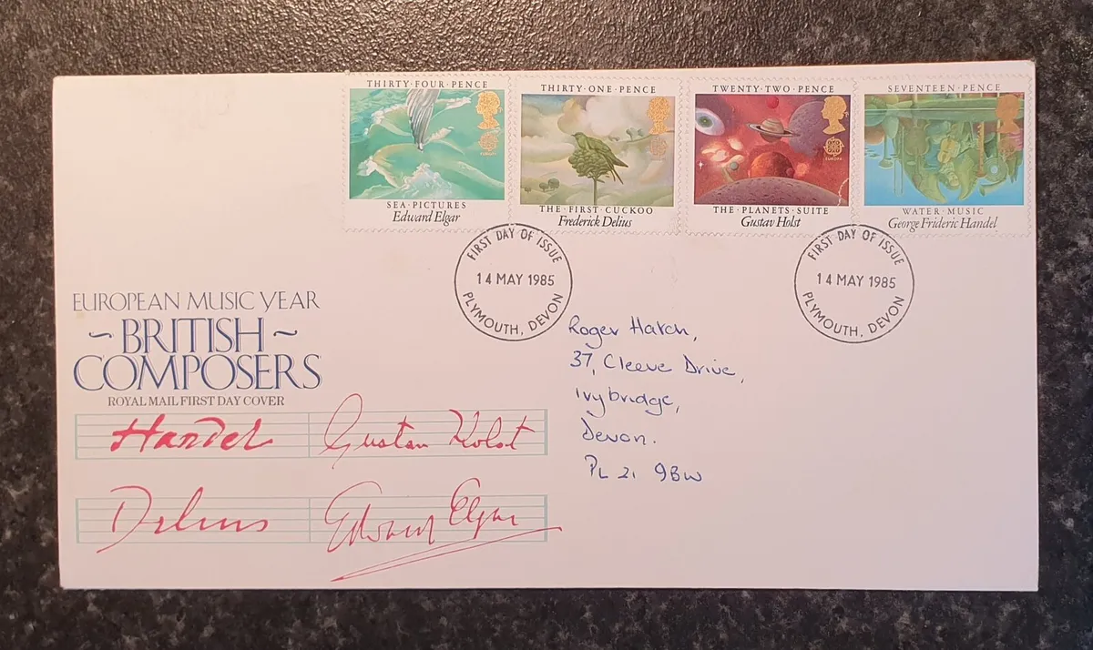 UK 1st Day Covers from 1985 - Image 1