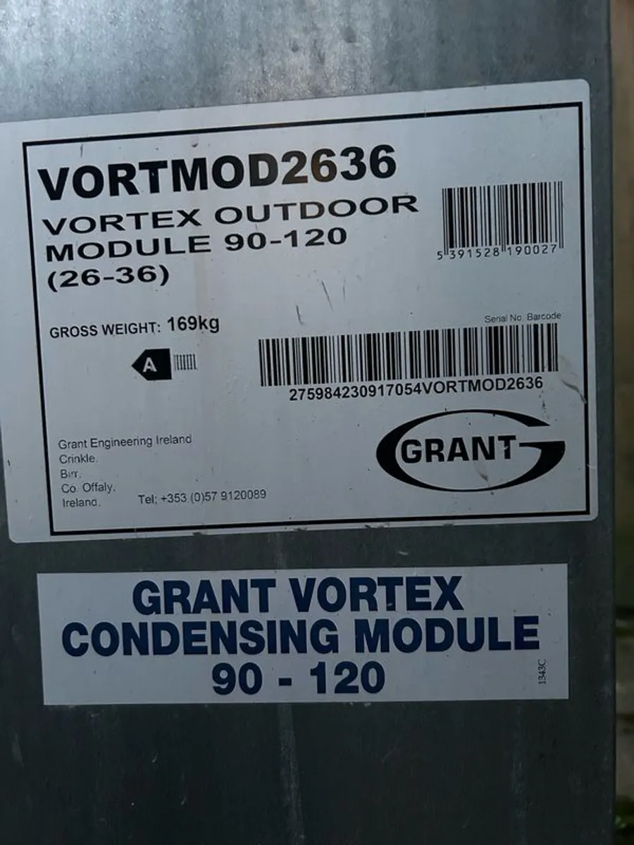 Grant Vortex Outdoor Boiler 90-120 (Vortmod2636) - Image 3