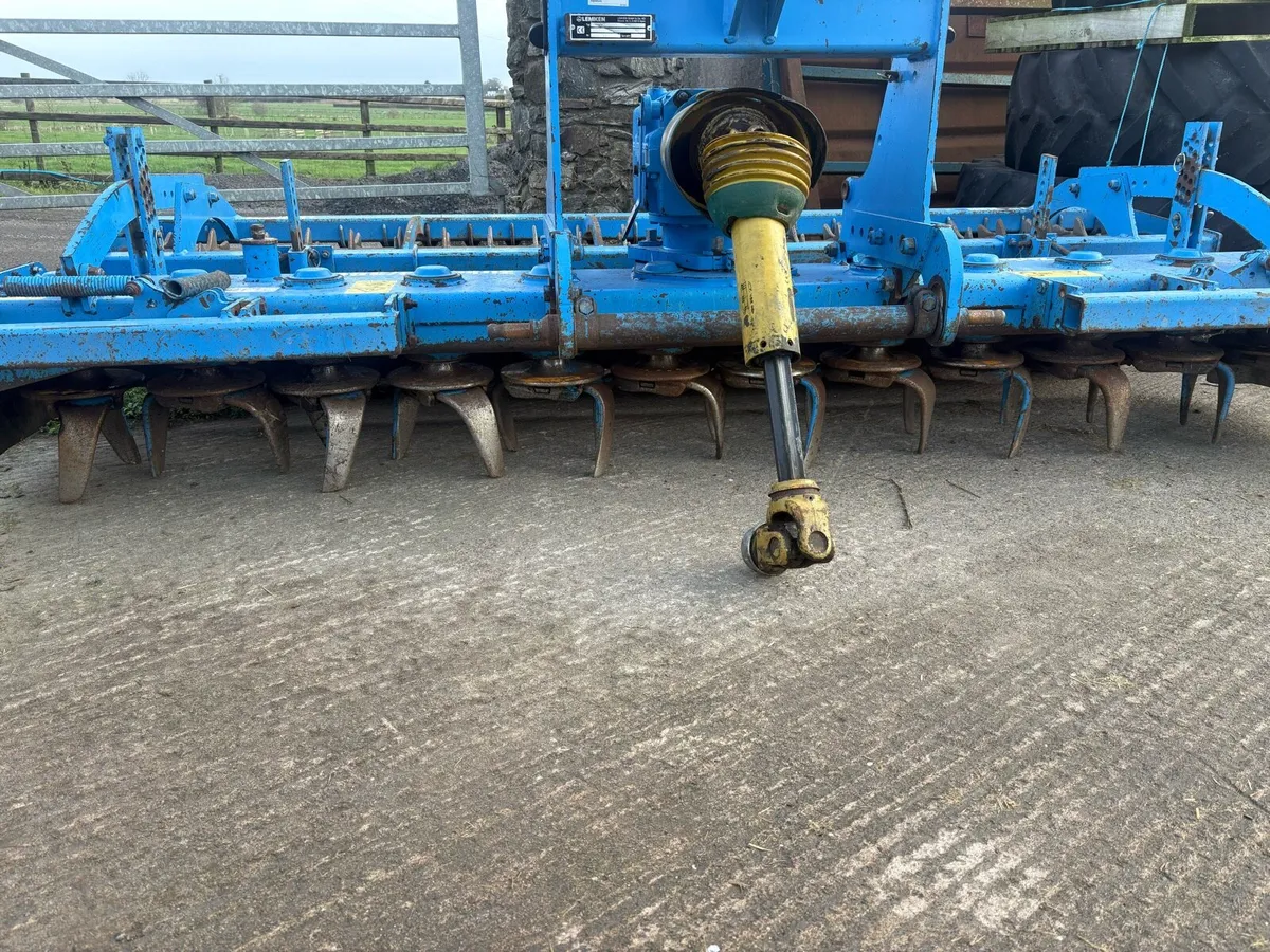 Lemken power harrow - Image 4