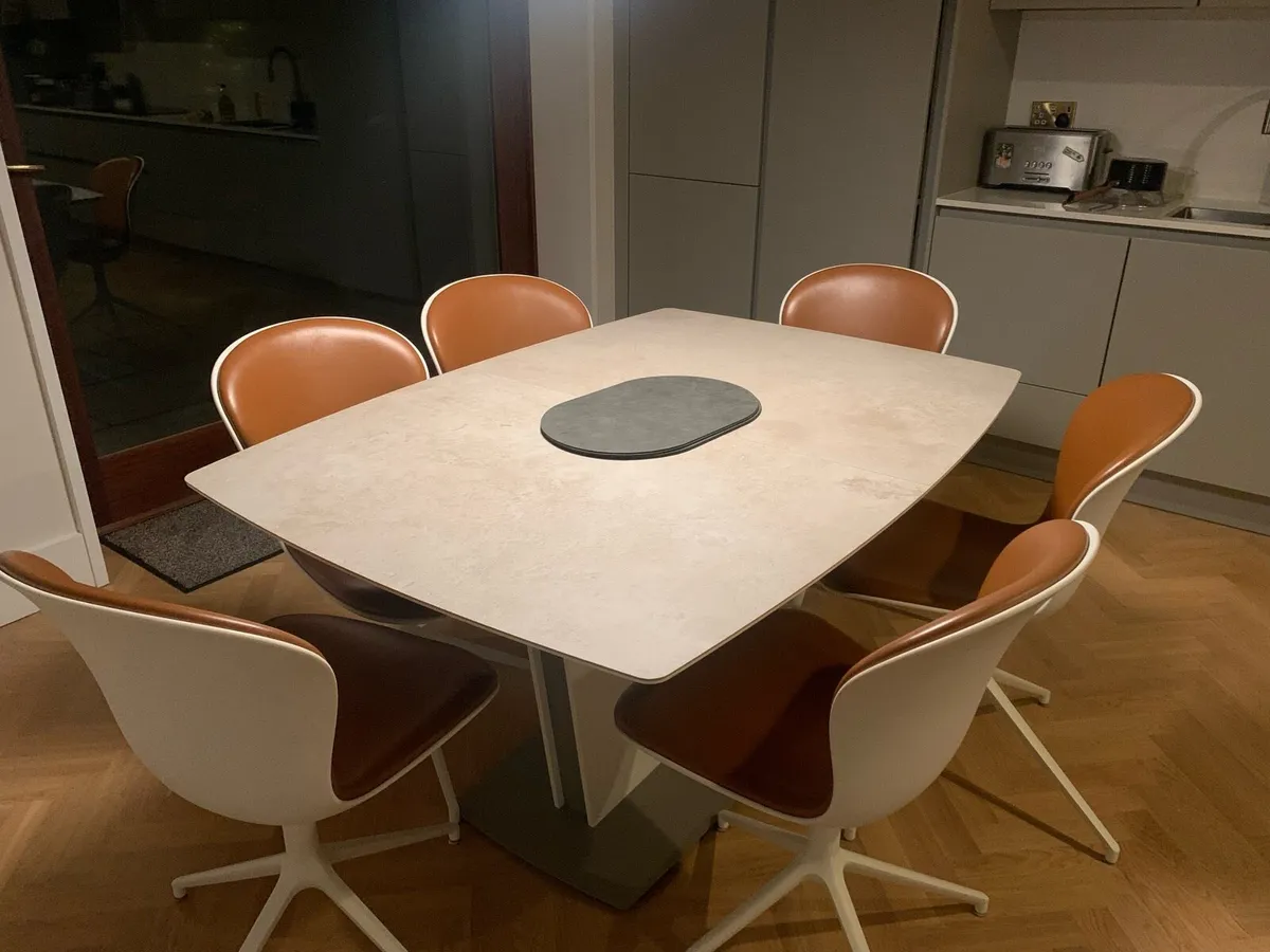 Bo Concept kitchen table and chairs - Image 1