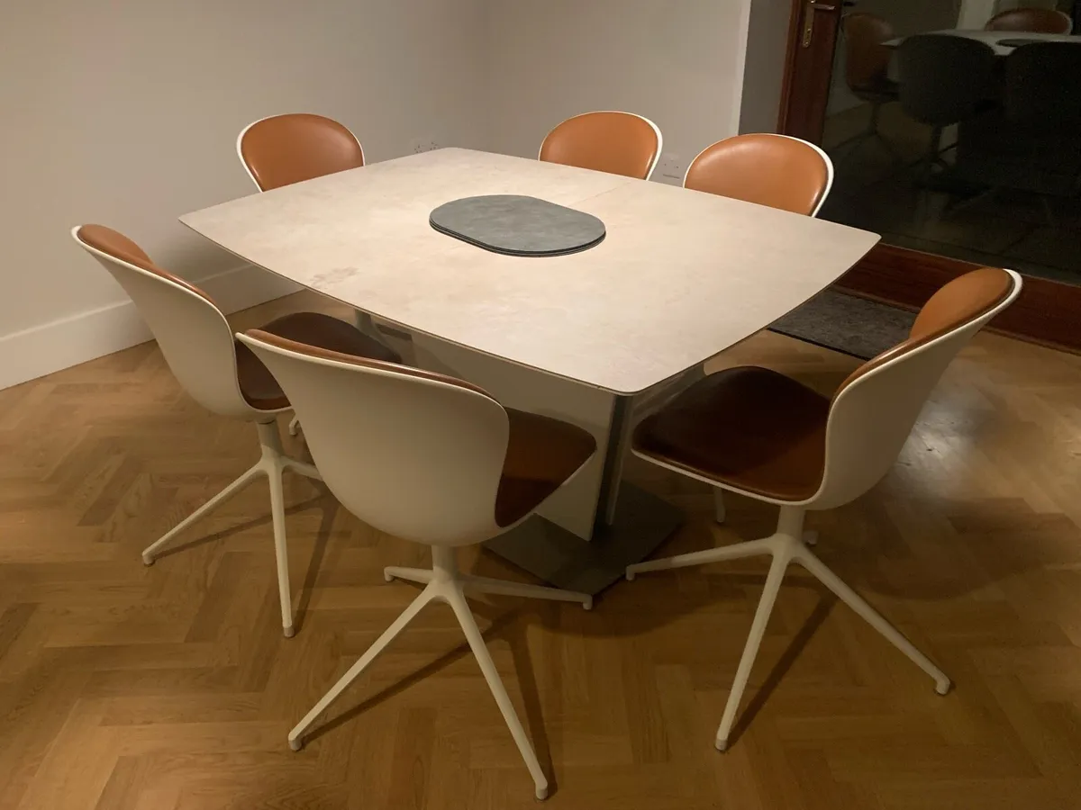 Bo Concept kitchen table and chairs - Image 2