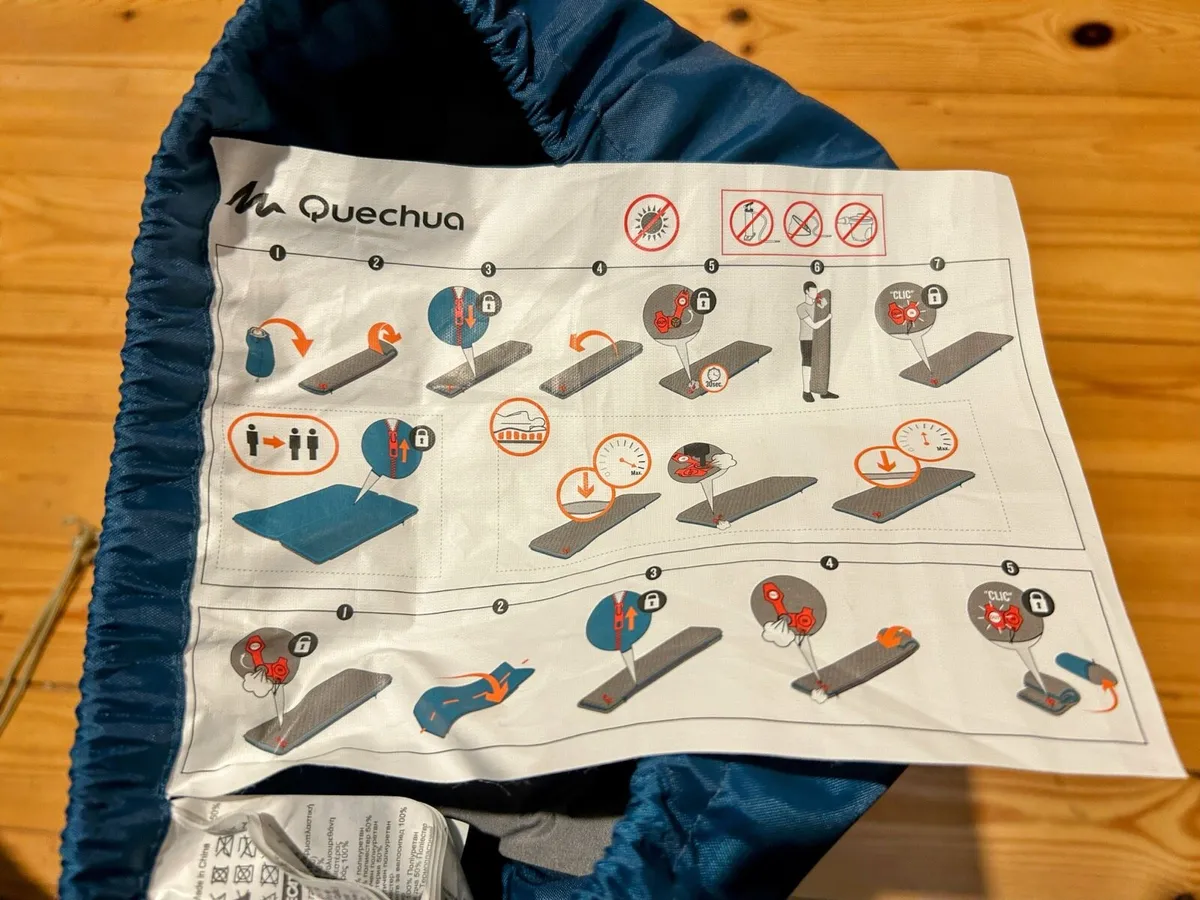 2 self inflatable mattresses - Image 3