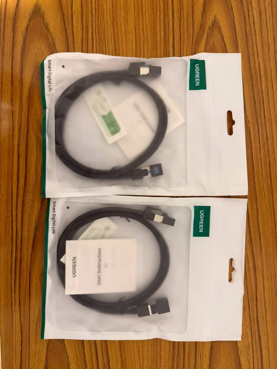2x UGREEN Cat 8 Ethernet Cables (1m)