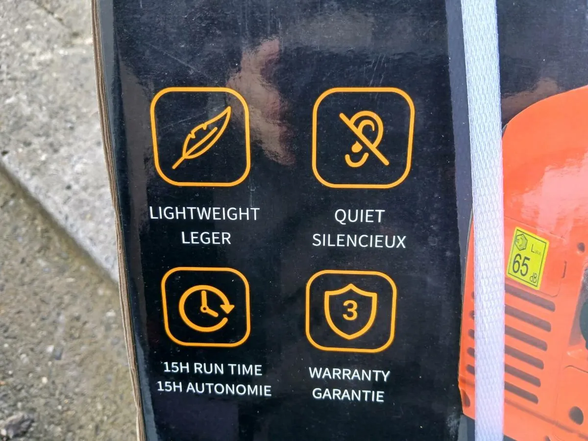 Brand new super silent petrol generator - Image 3