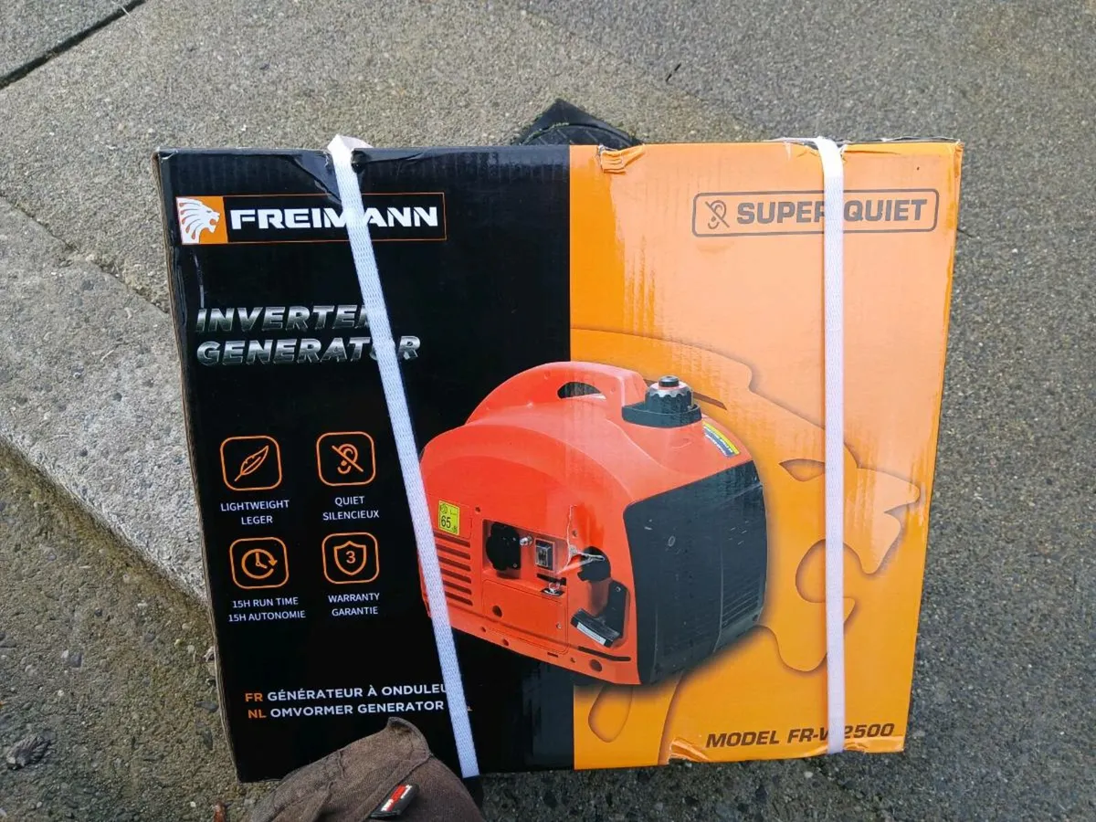 Brand new super silent petrol generator - Image 4